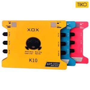 XOX K10 10th - Soundcard Livestream phiên bản Tiếng Anh